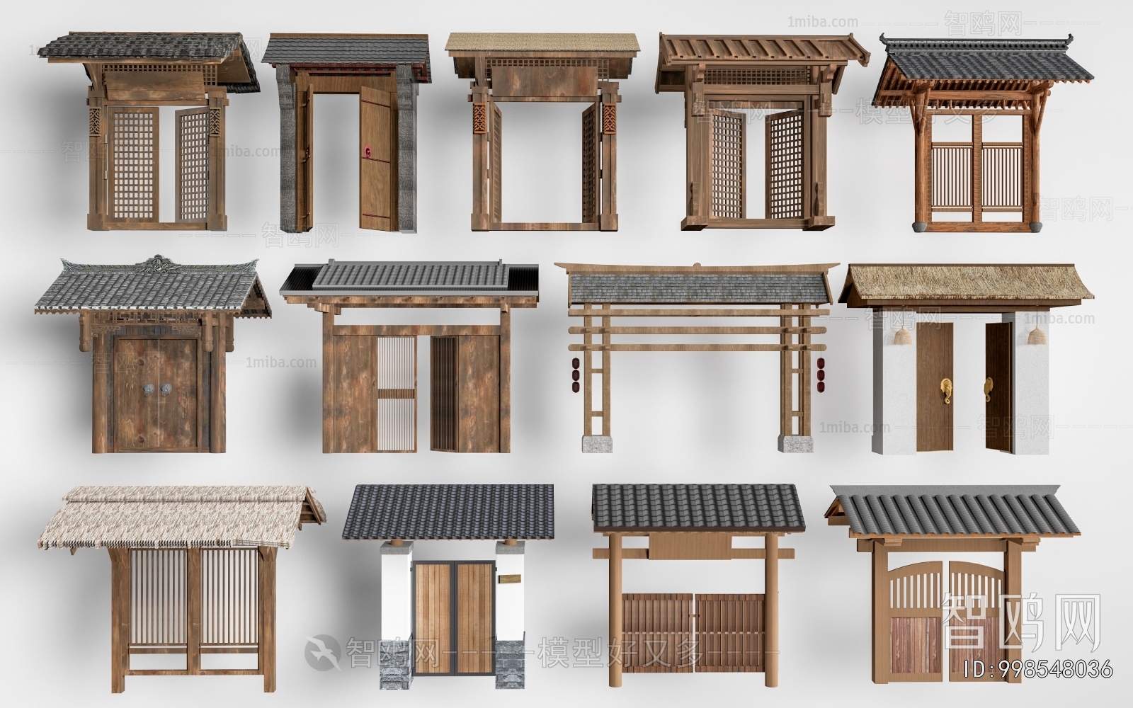 New Chinese Style Gate