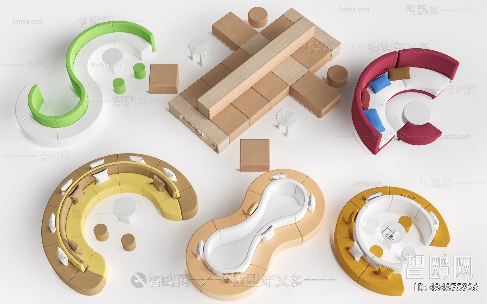 Modern Card Seat Sofa