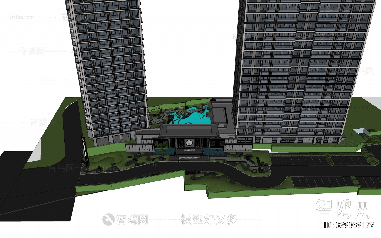 New Chinese Style Gate