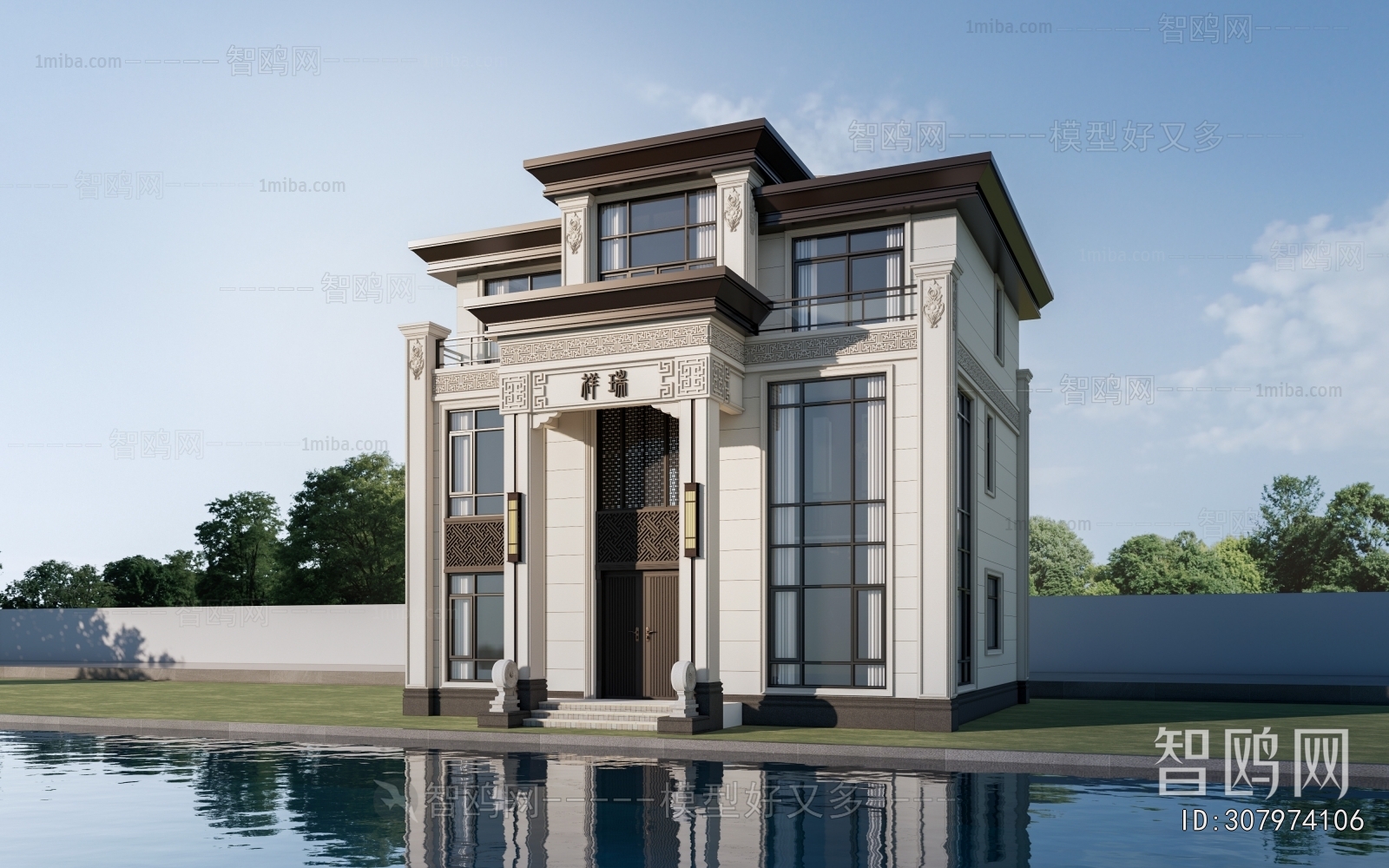 New Chinese Style Detached Villa