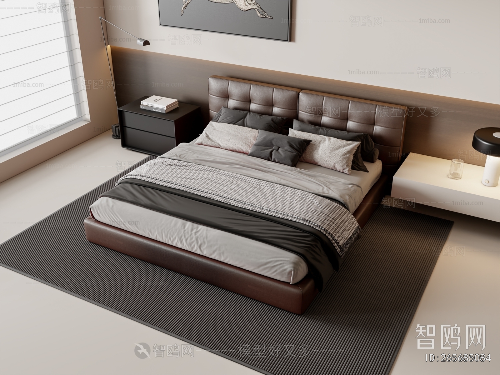 Modern Double Bed