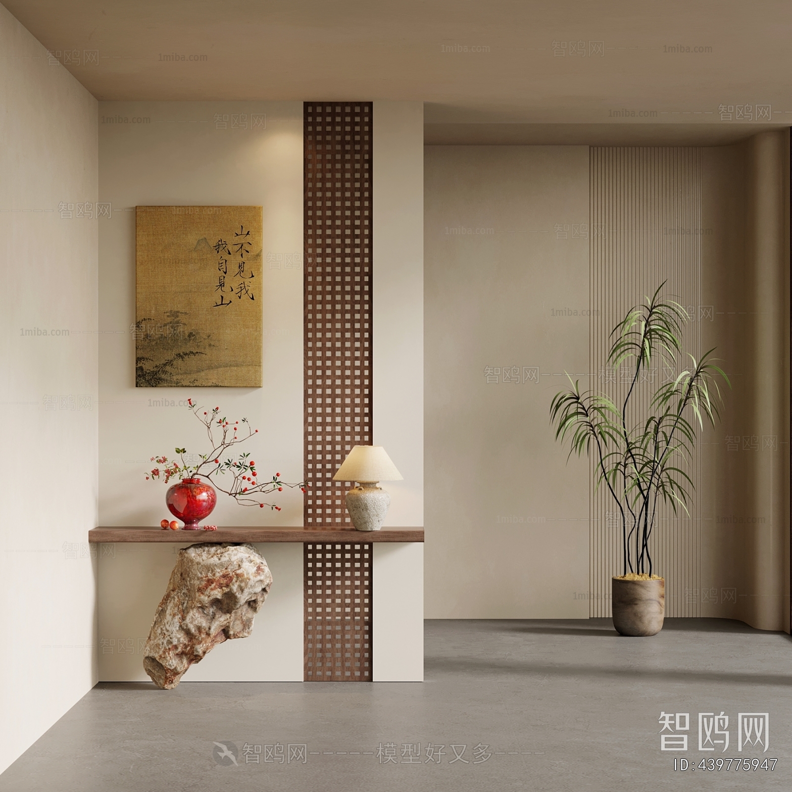 New Chinese Style Hallway