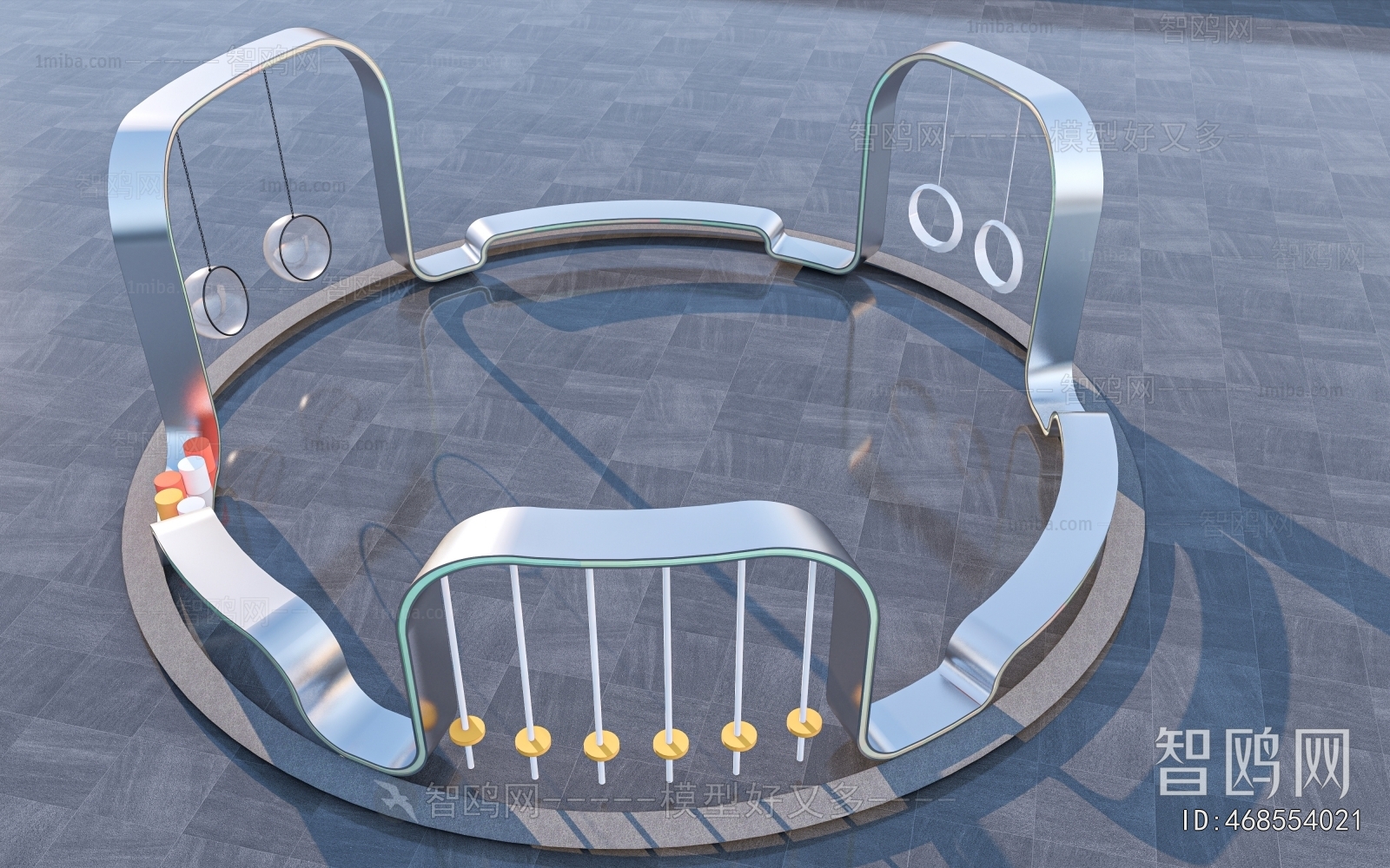 Modern Park Landscape