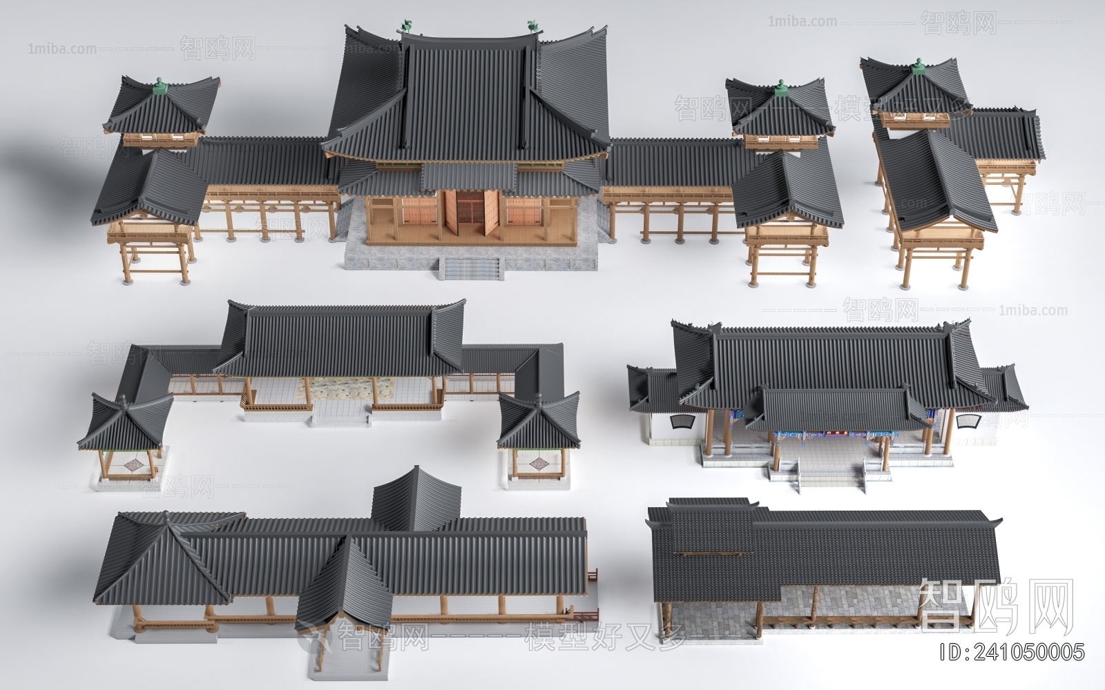 New Chinese Style Gallery Frame