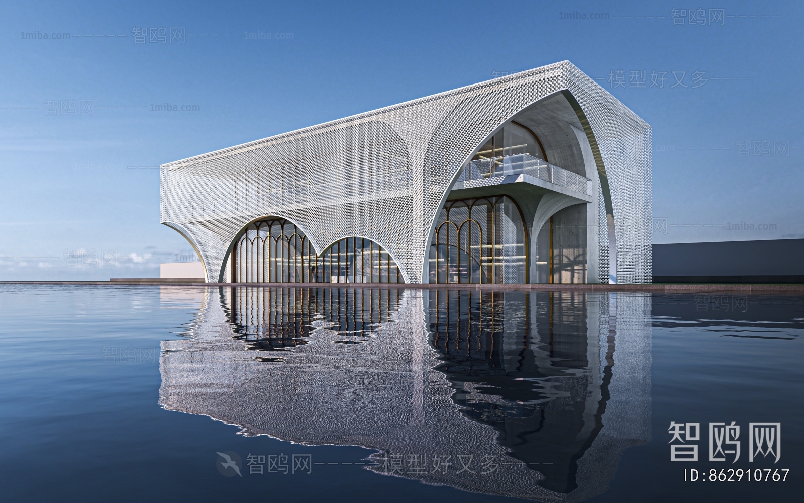 Modern Appearance Of Commercial Building