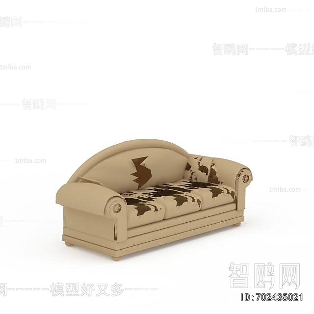 European Style Three-seat Sofa