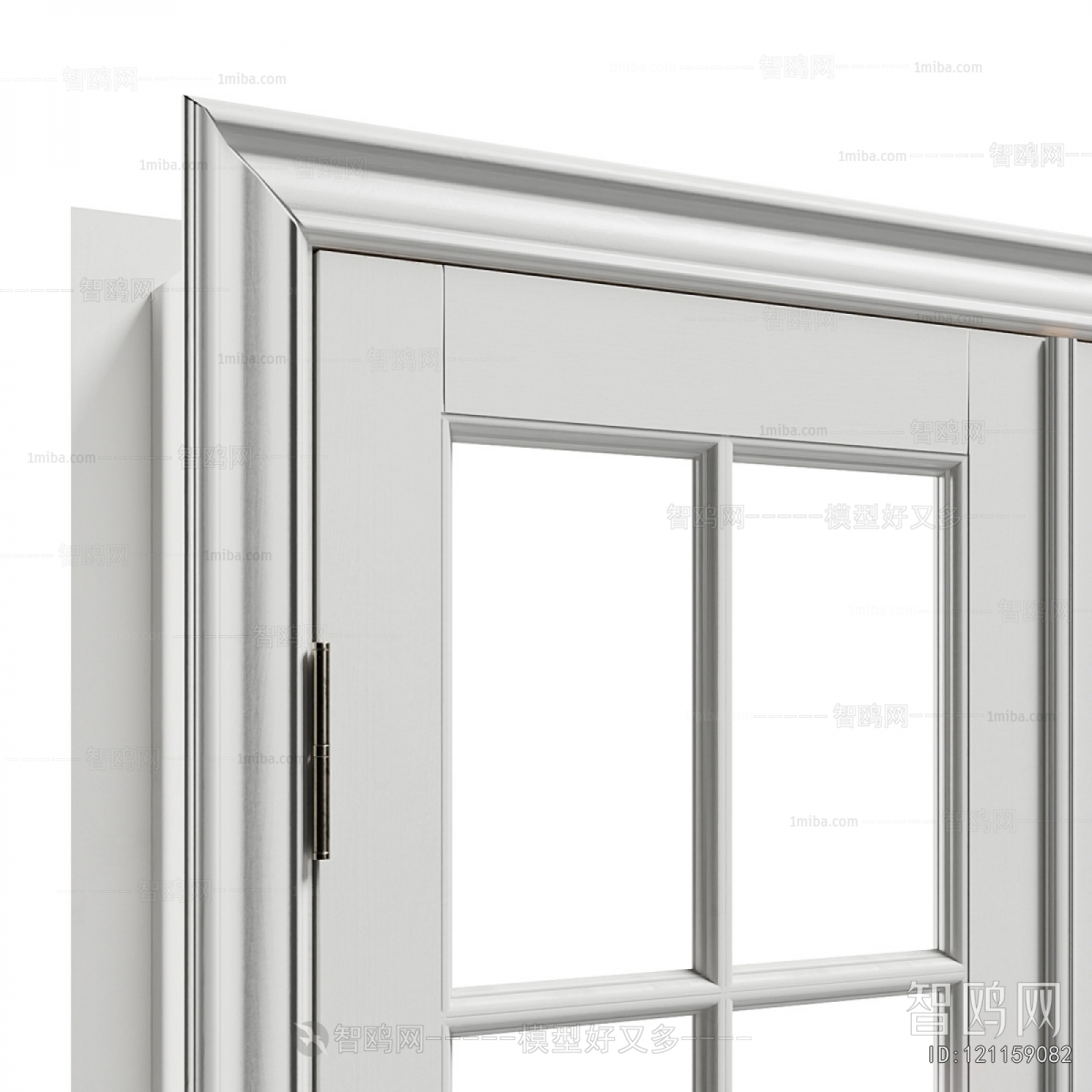 Simple European Style Double Door