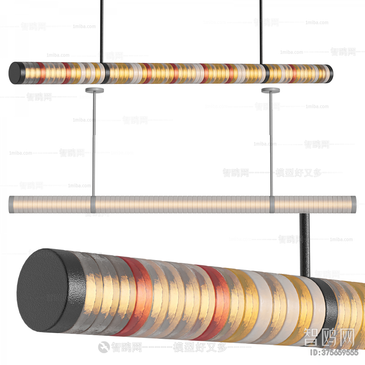 Modern Long Chandelier