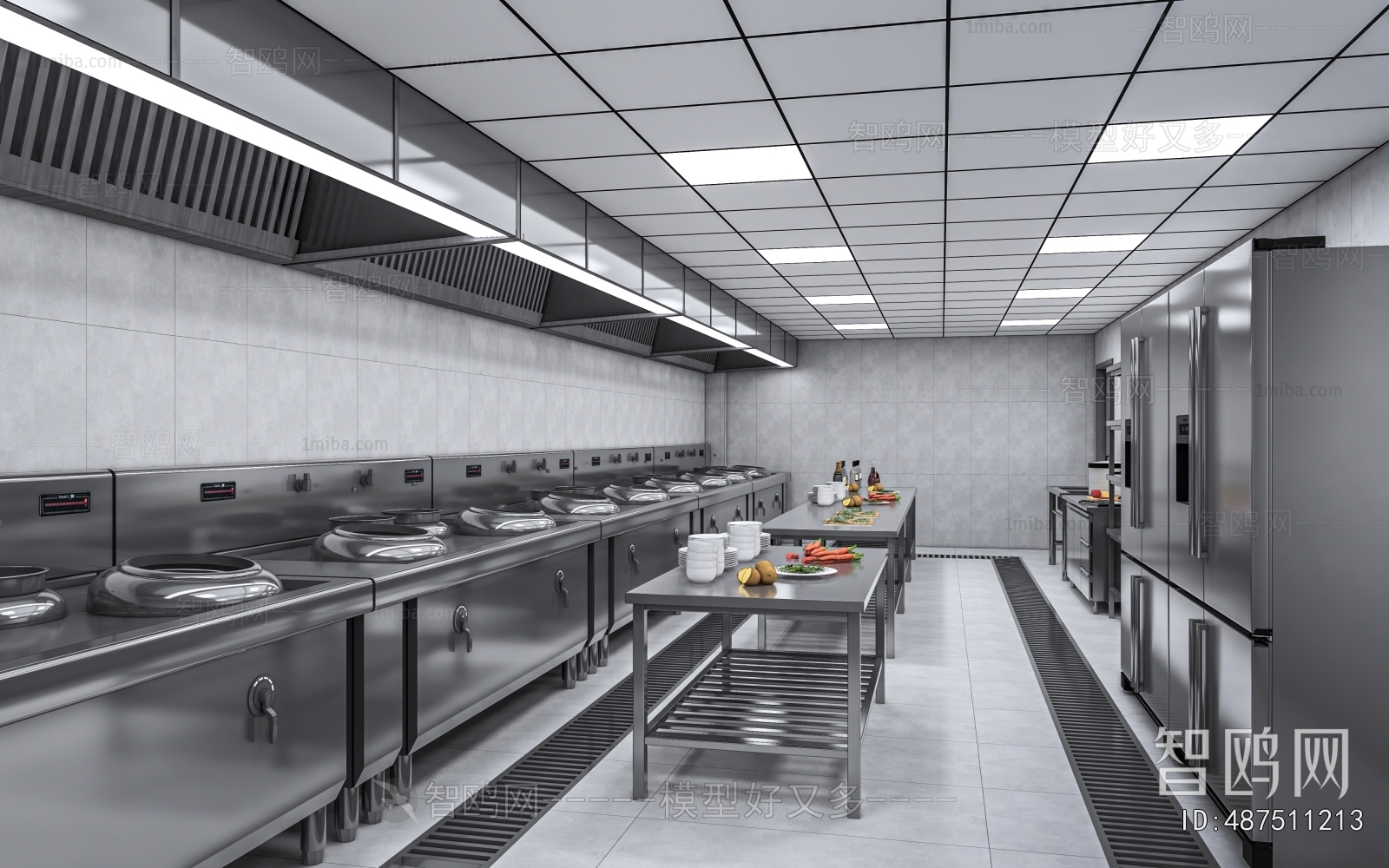 Modern Central Kitchen