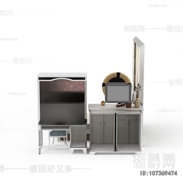 Simple European Style Dresser