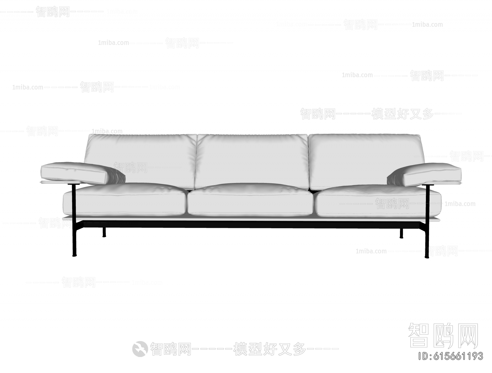 Modern Three-seat Sofa