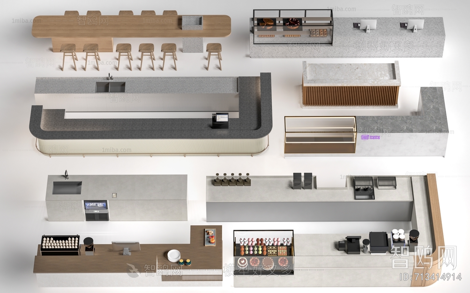 Modern Counter Bar
