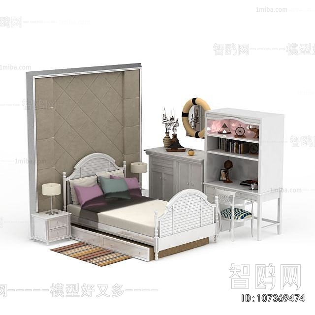 Simple European Style Dresser