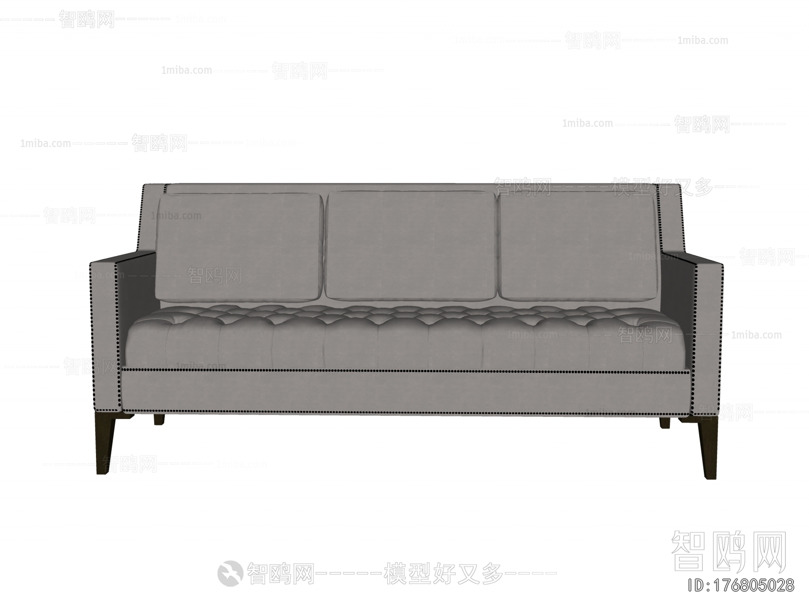 Modern Three-seat Sofa