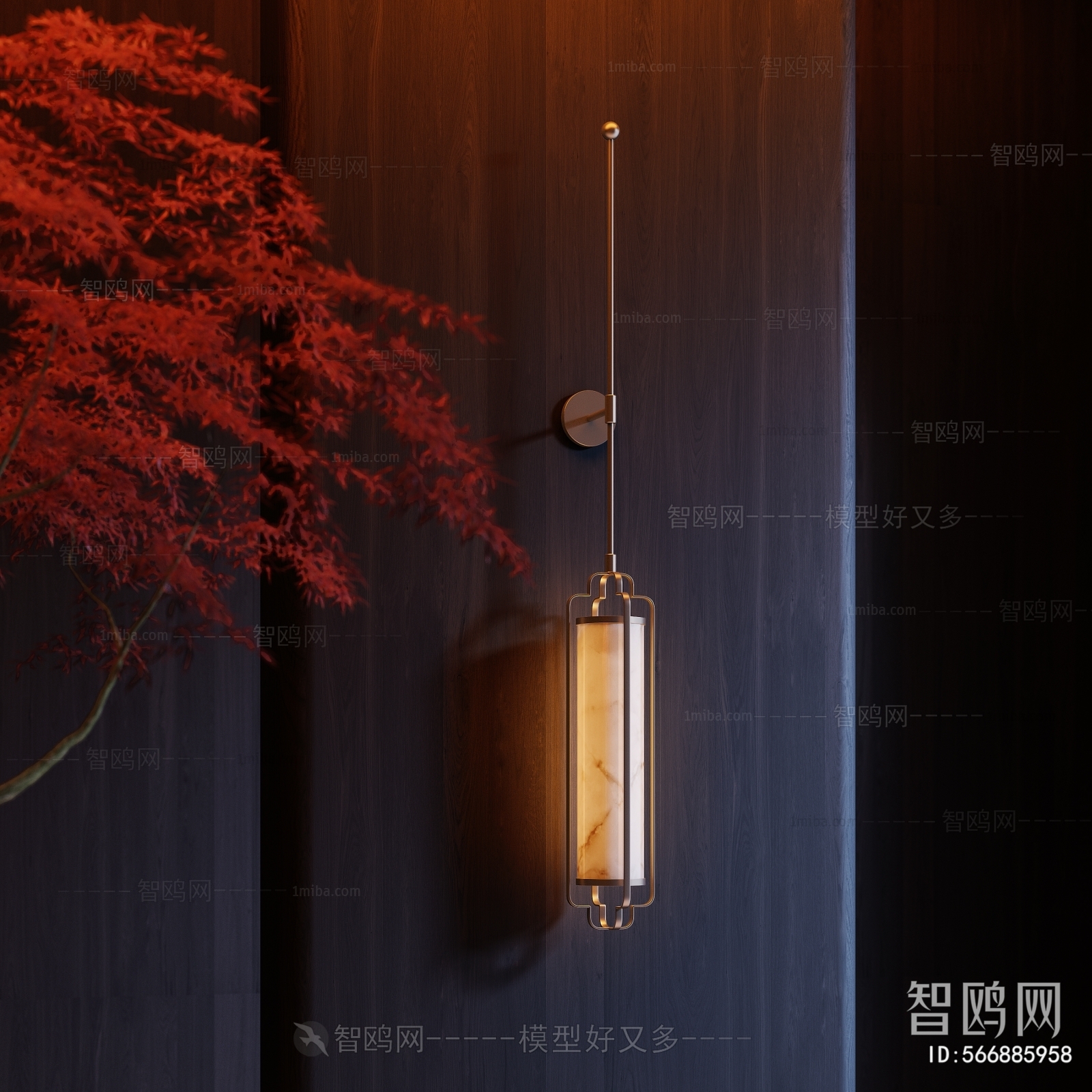 New Chinese Style Wall Lamp