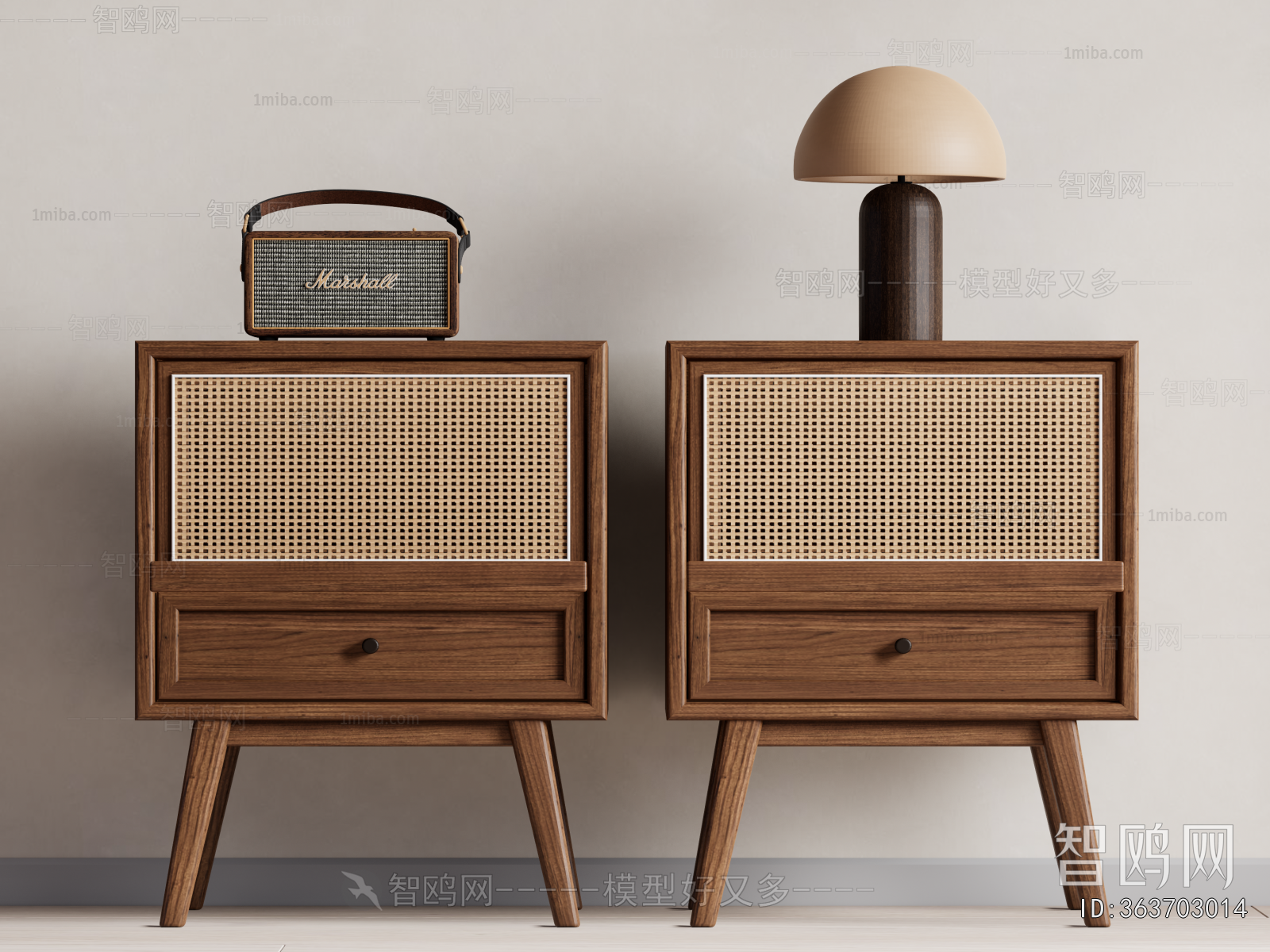 Modern Bedside Cupboard