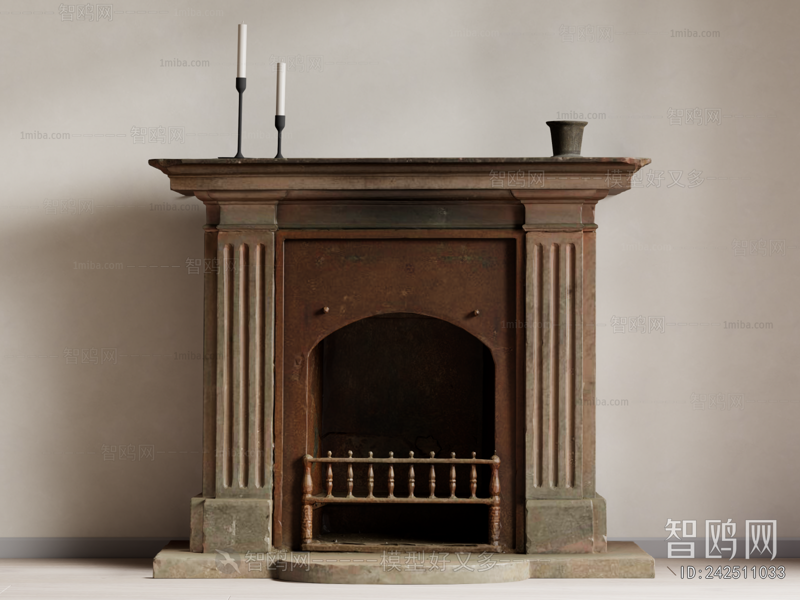European Style Fireplace