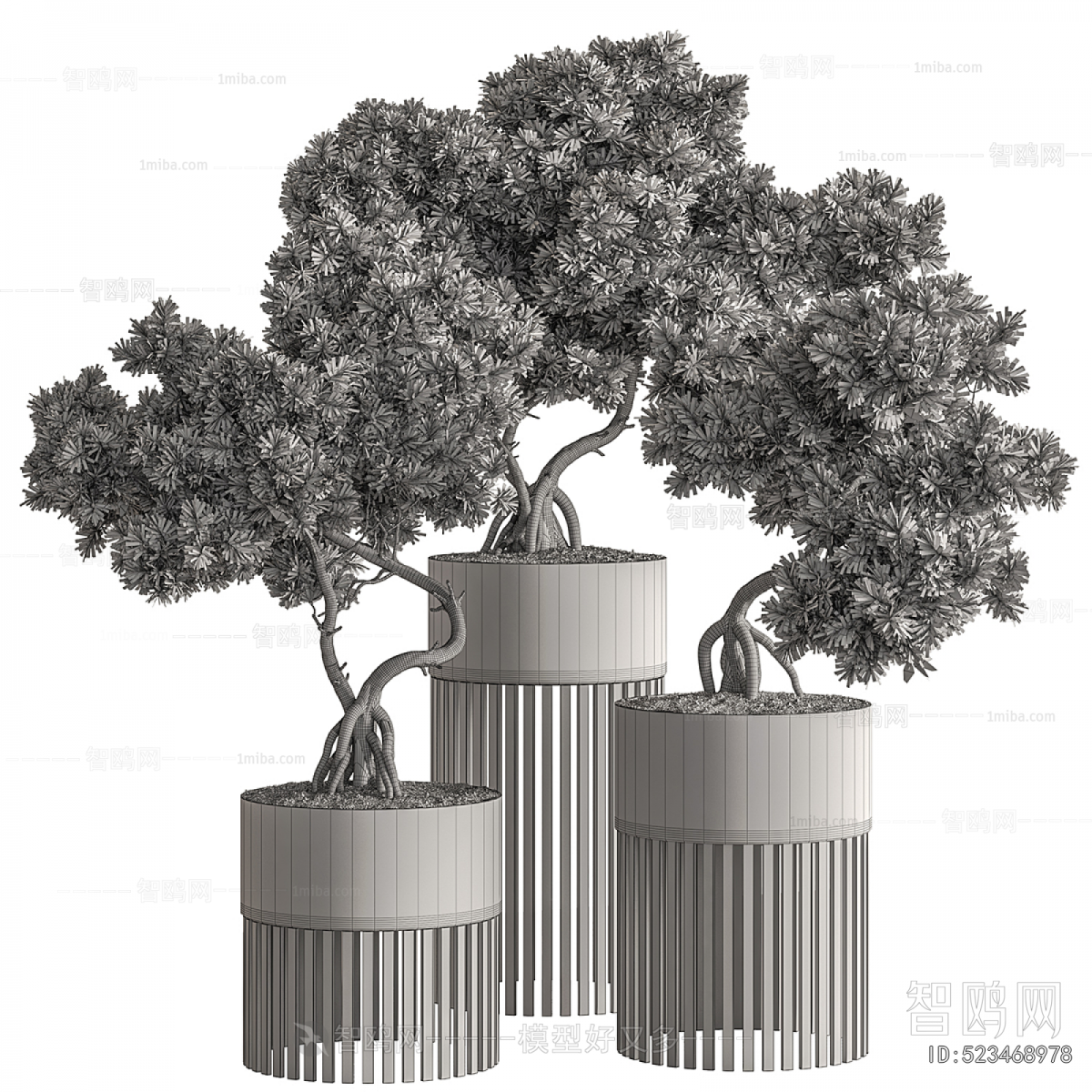 New Chinese Style Bonsai