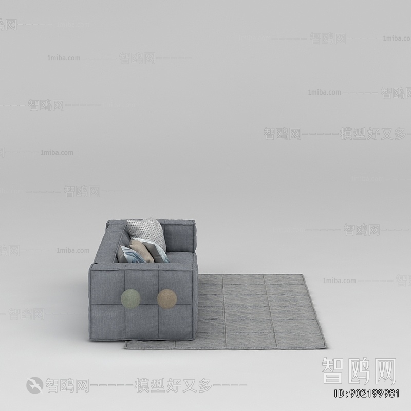 Modern Three-seat Sofa