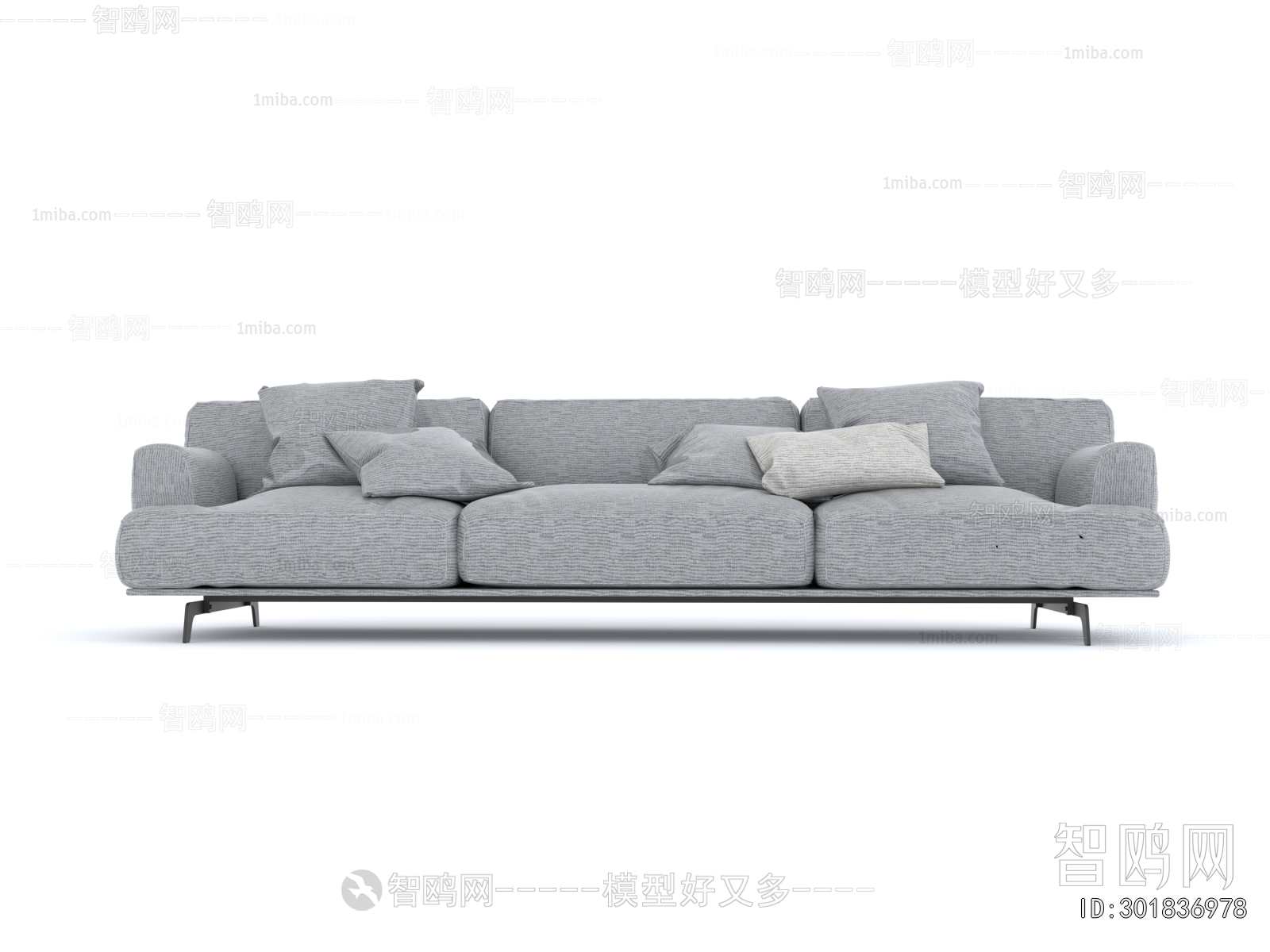 Modern Three-seat Sofa