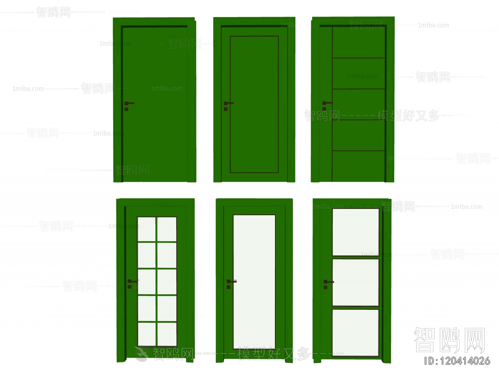 Modern Single Door