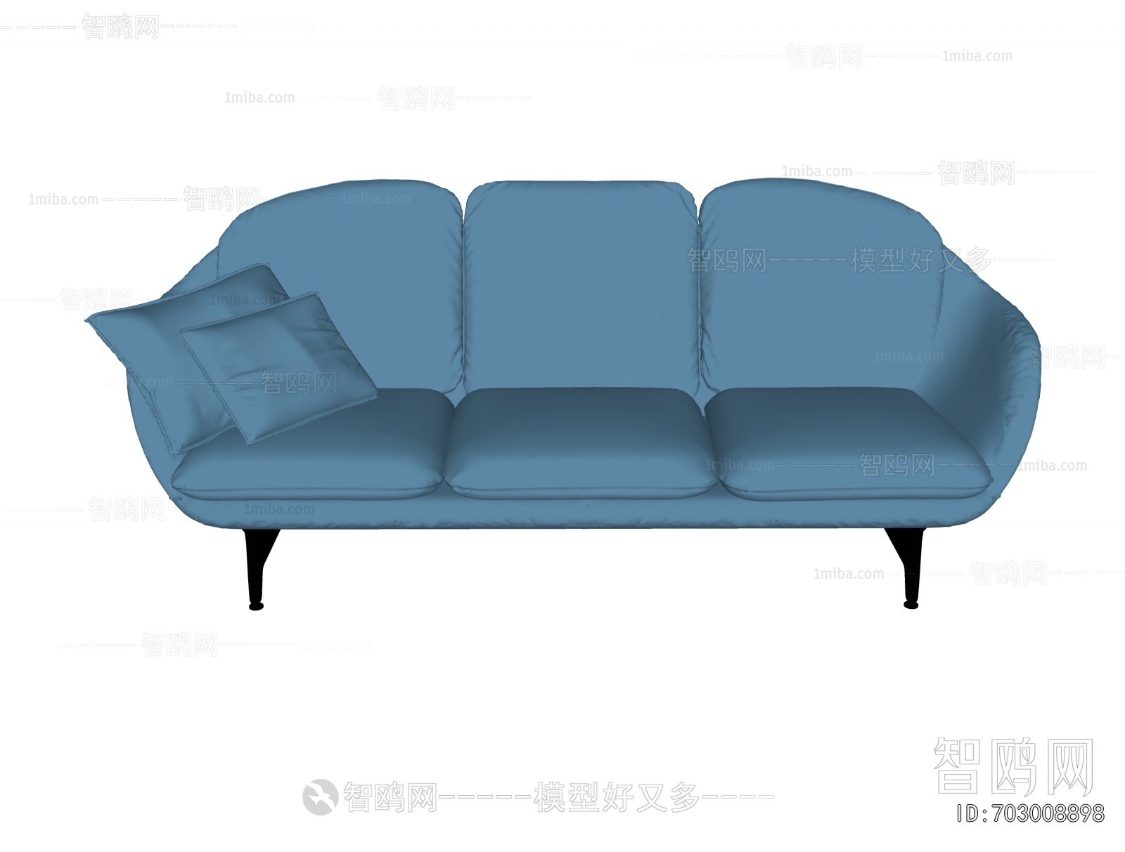 Modern Three-seat Sofa