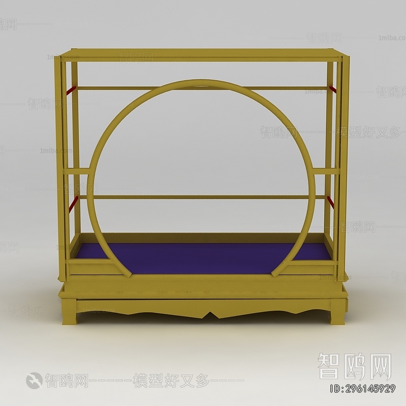 Chinese Style Double Bed