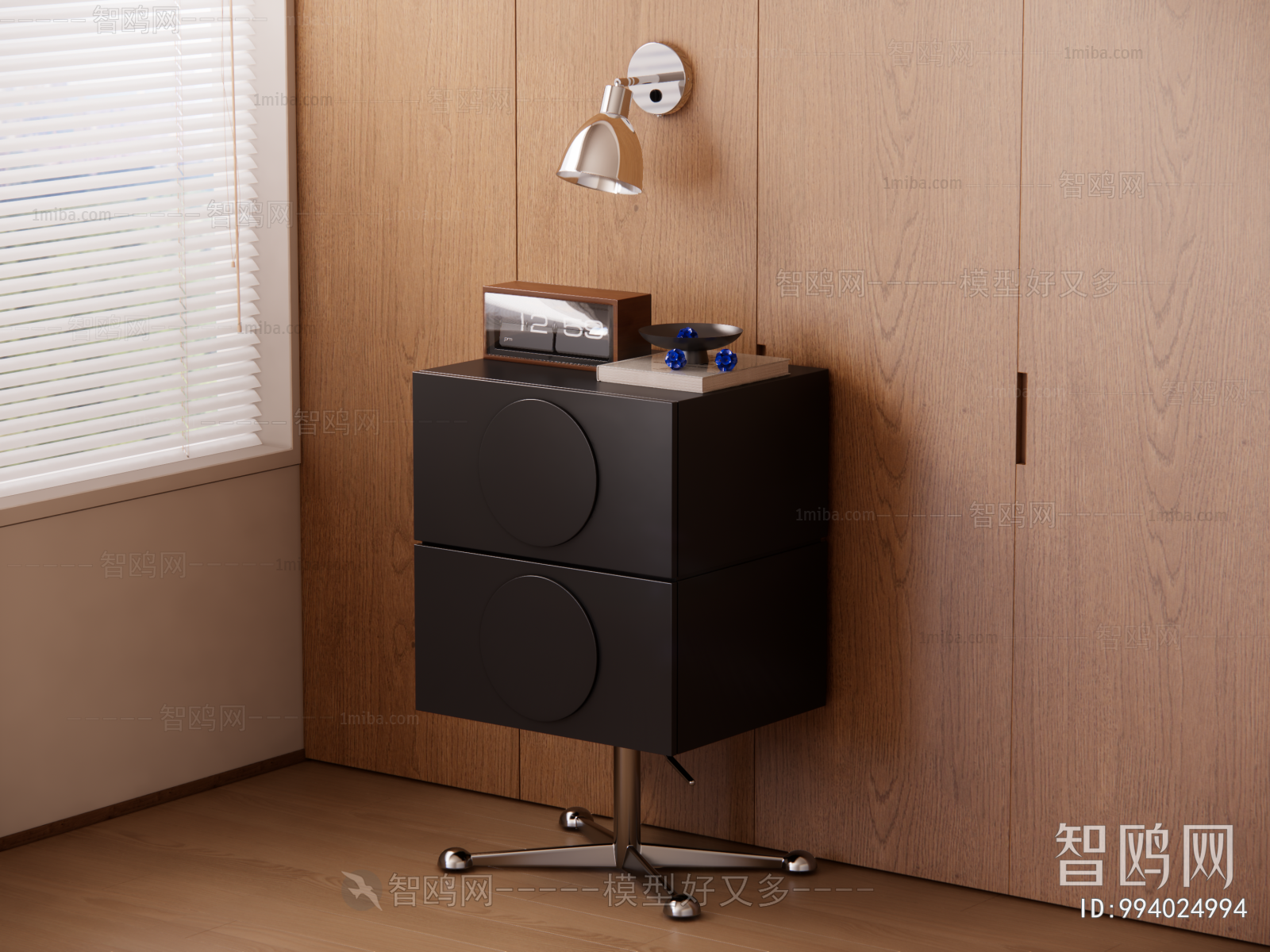 Modern Bedside Cupboard