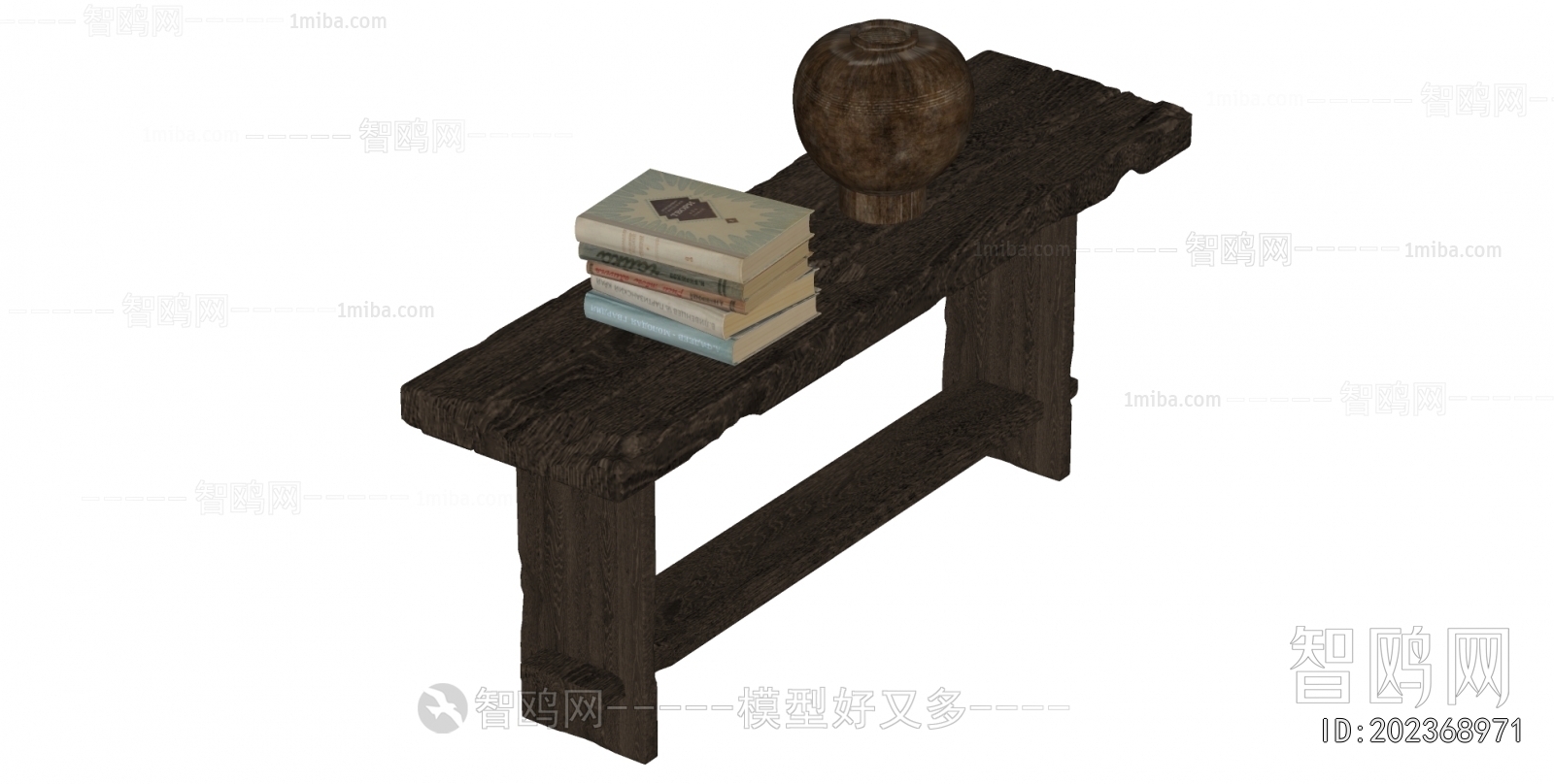 Wabi-sabi Style Bench