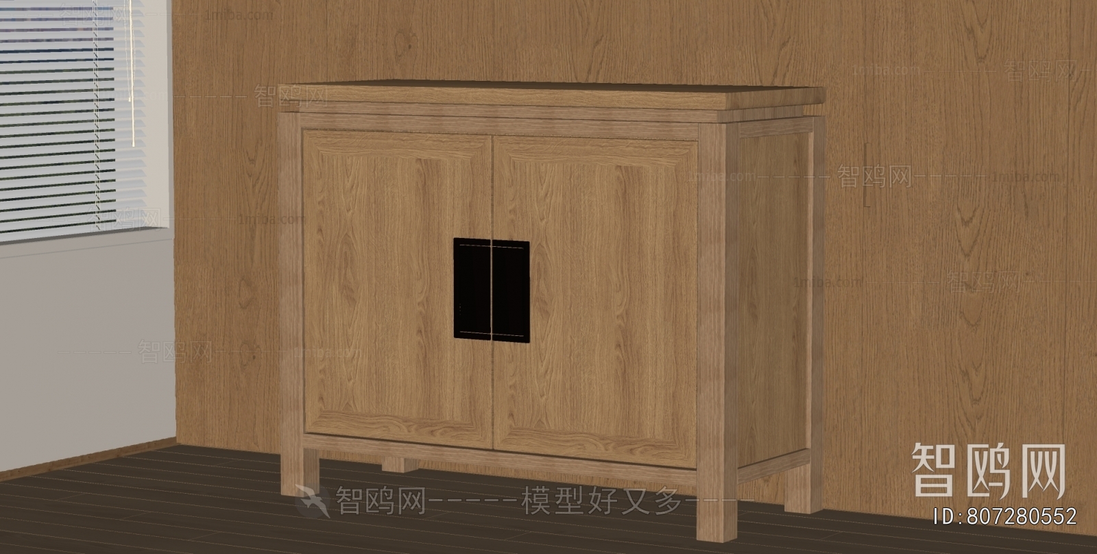 New Chinese Style Side Cabinet