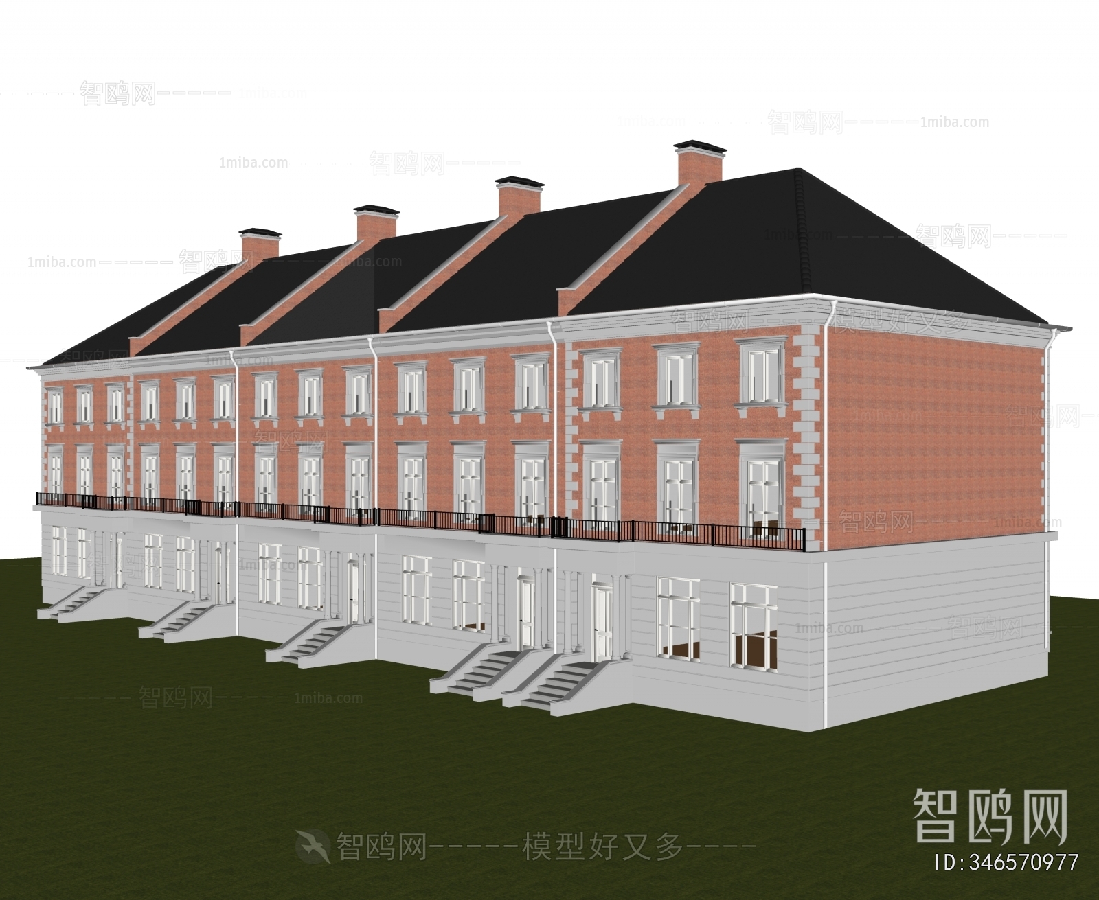 European Style School Building