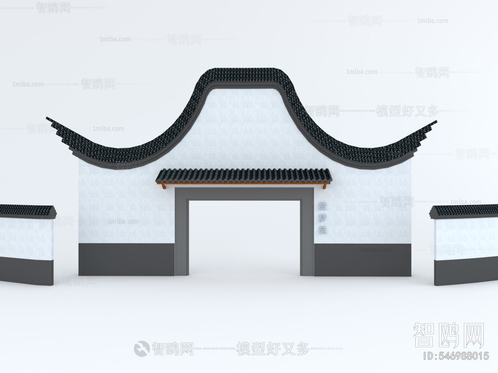 New Chinese Style Gate