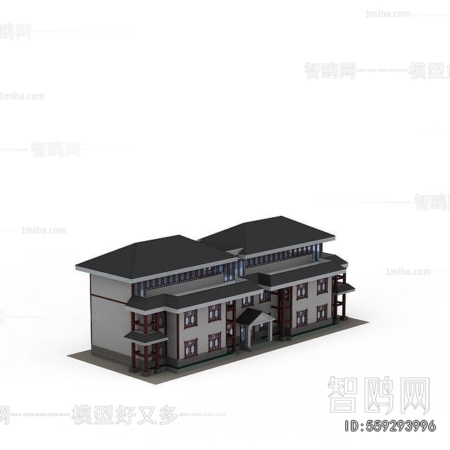 New Chinese Style Public Building