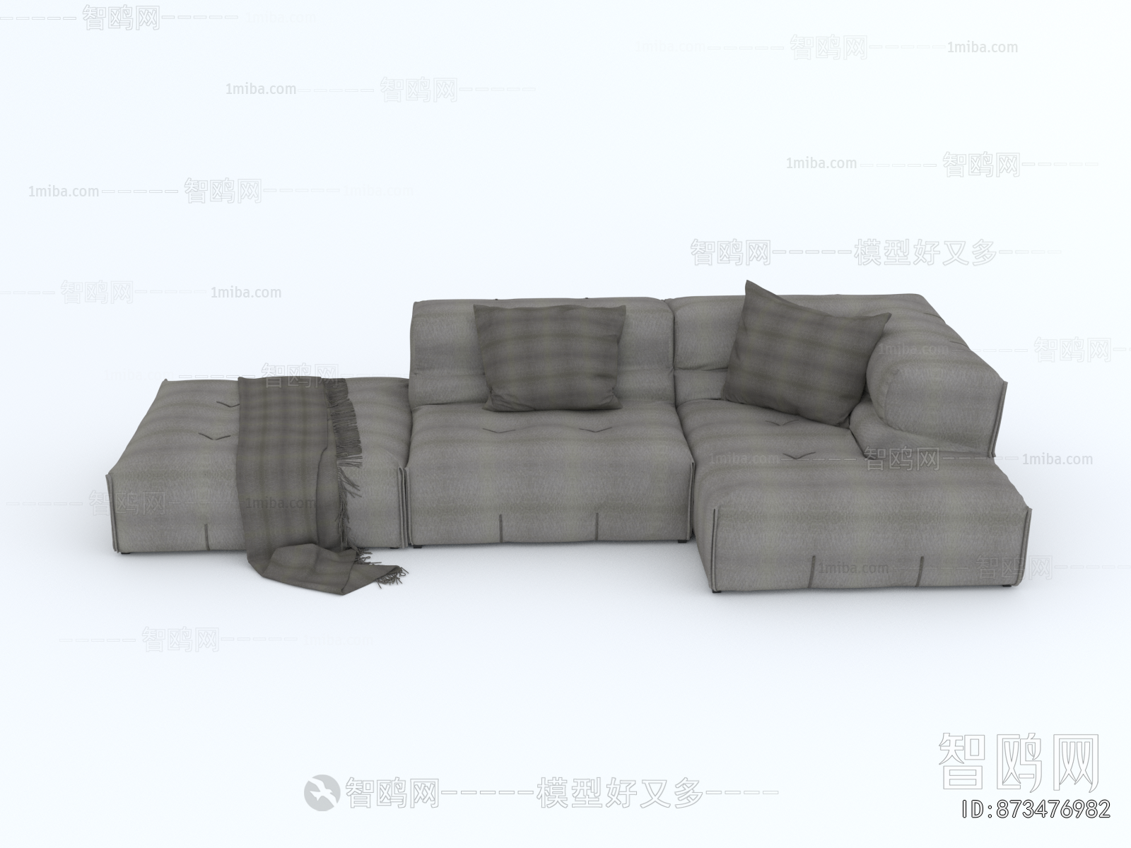Modern Three-seat Sofa
