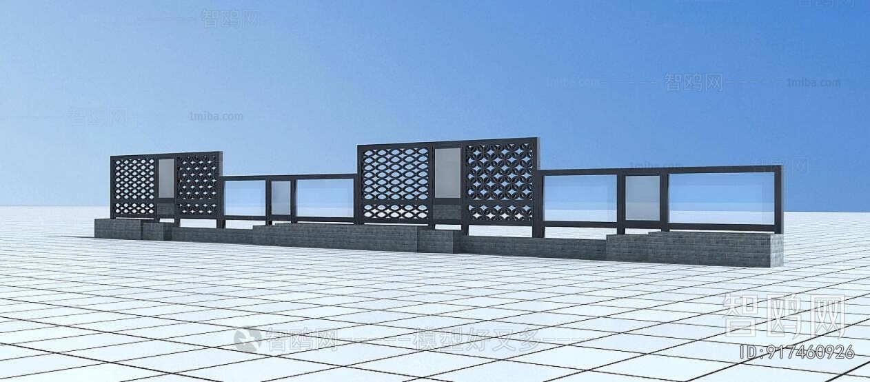 New Chinese Style Landscape Wall