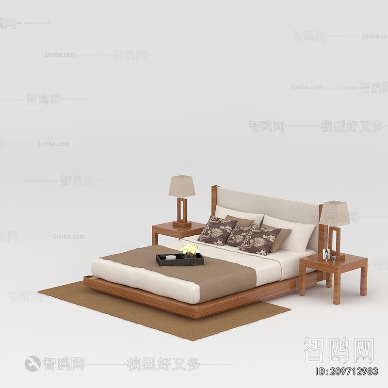 Modern Double Bed