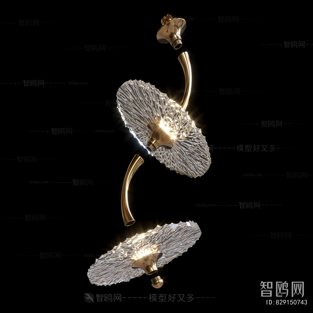 Modern Long Chandelier