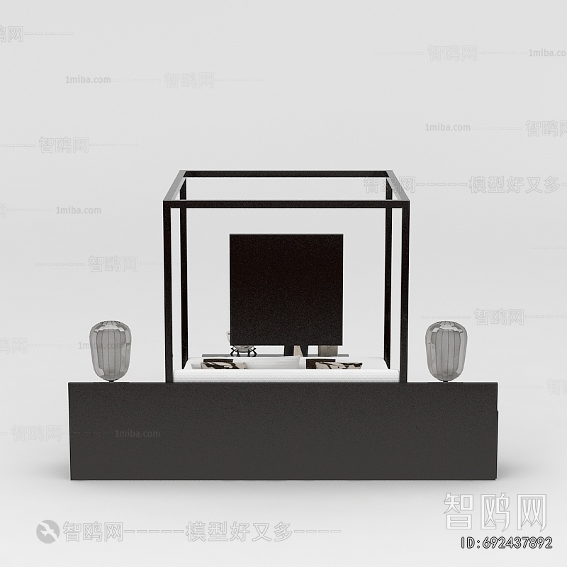 Chinese Style Double Bed