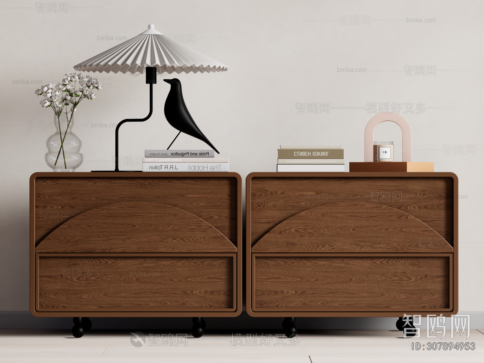 Modern Bedside Cupboard