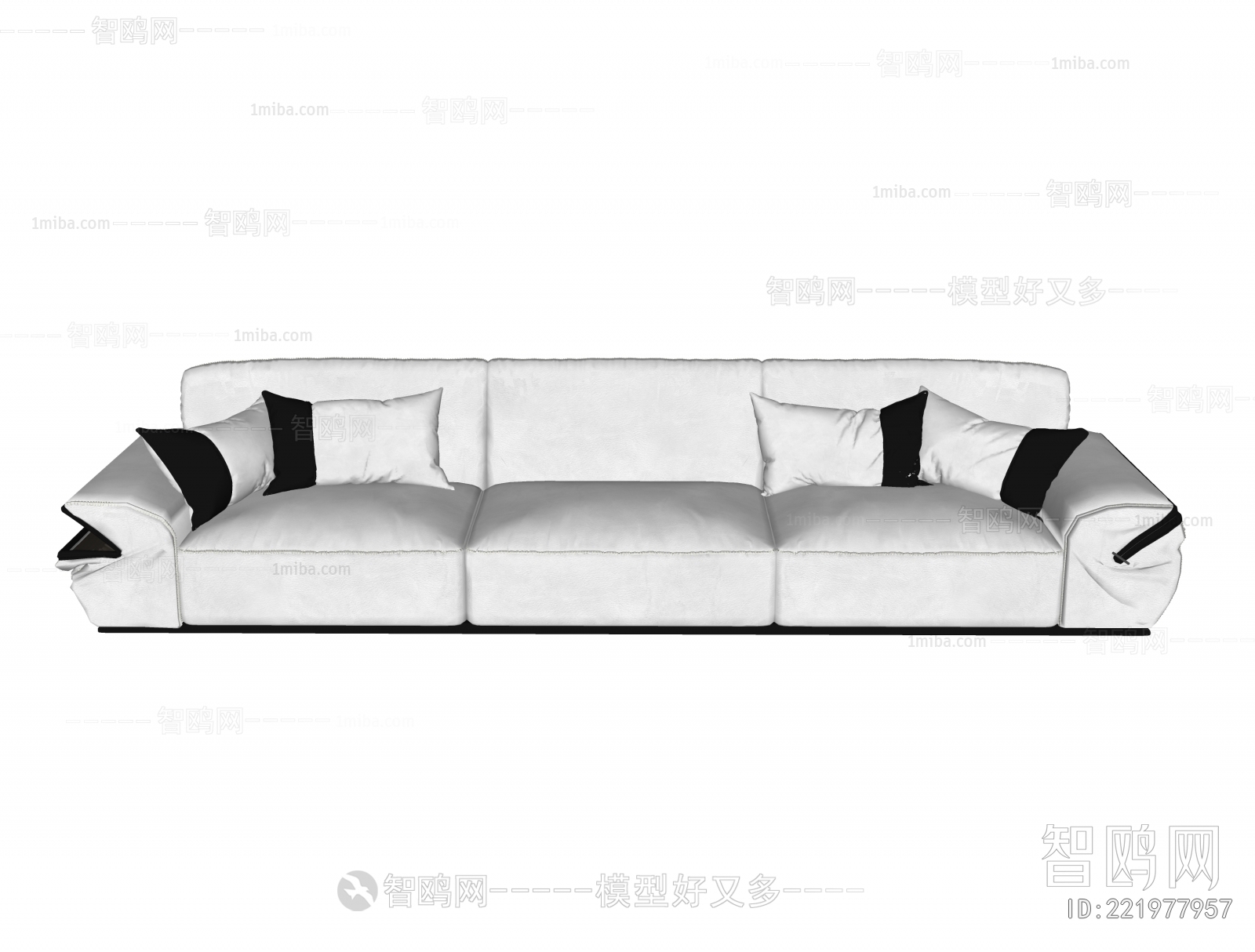Modern Three-seat Sofa