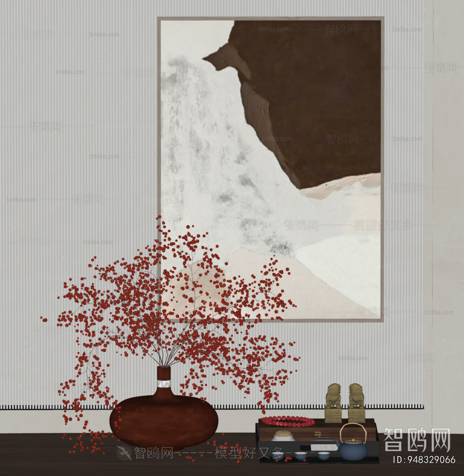 New Chinese Style Decorative Set