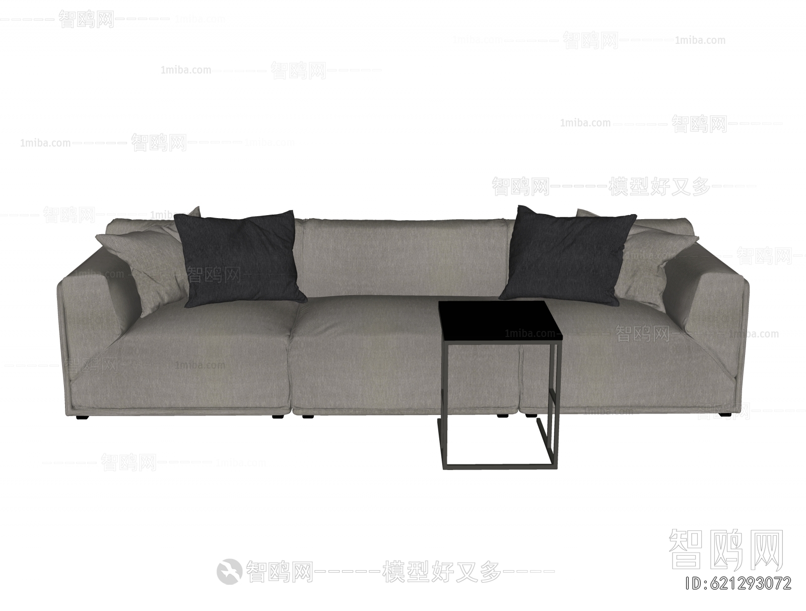 Modern Three-seat Sofa