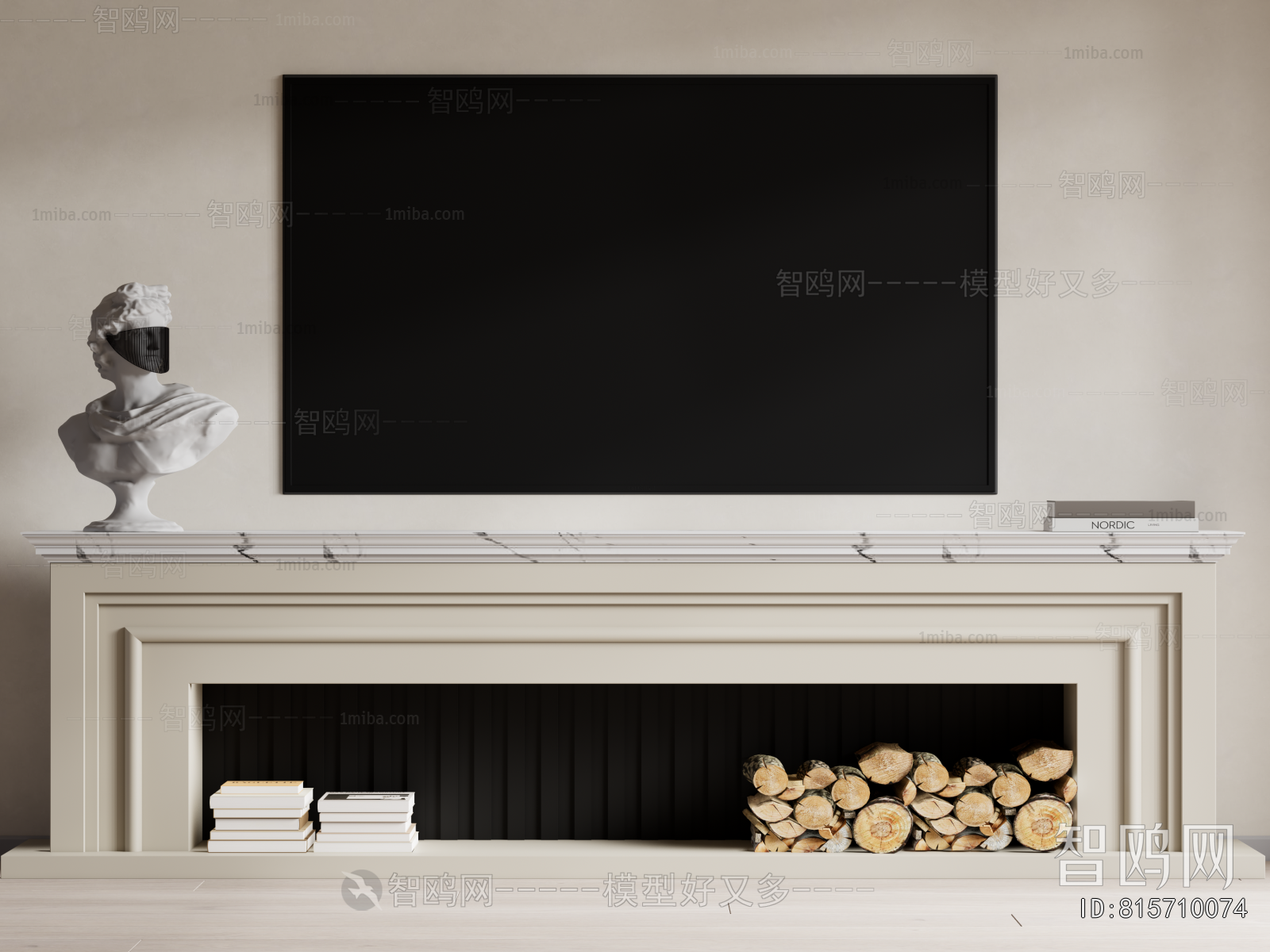 European Style Fireplace