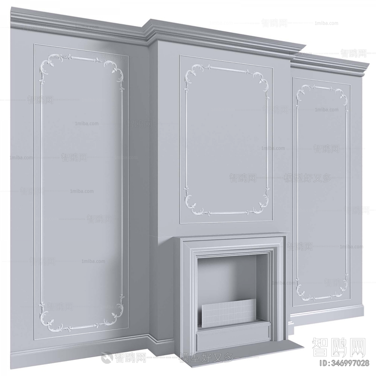 European Style Fireplace