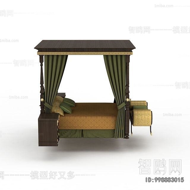 American Style Double Bed