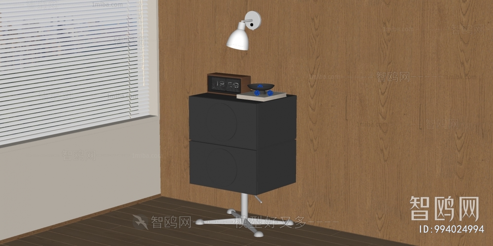 Modern Bedside Cupboard