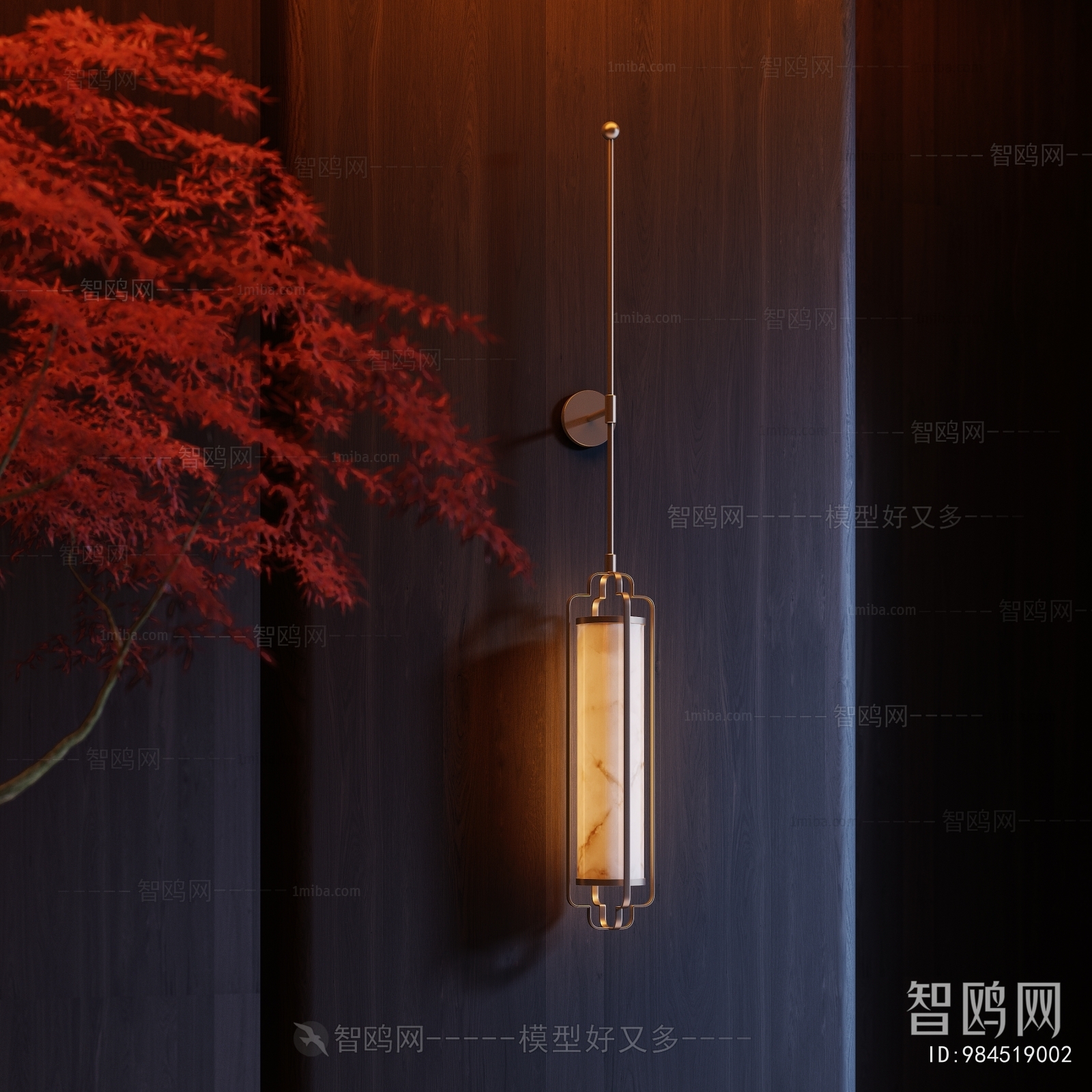 New Chinese Style Wall Lamp