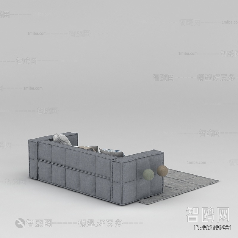 Modern Three-seat Sofa