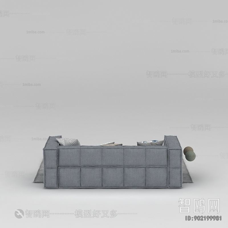 Modern Three-seat Sofa