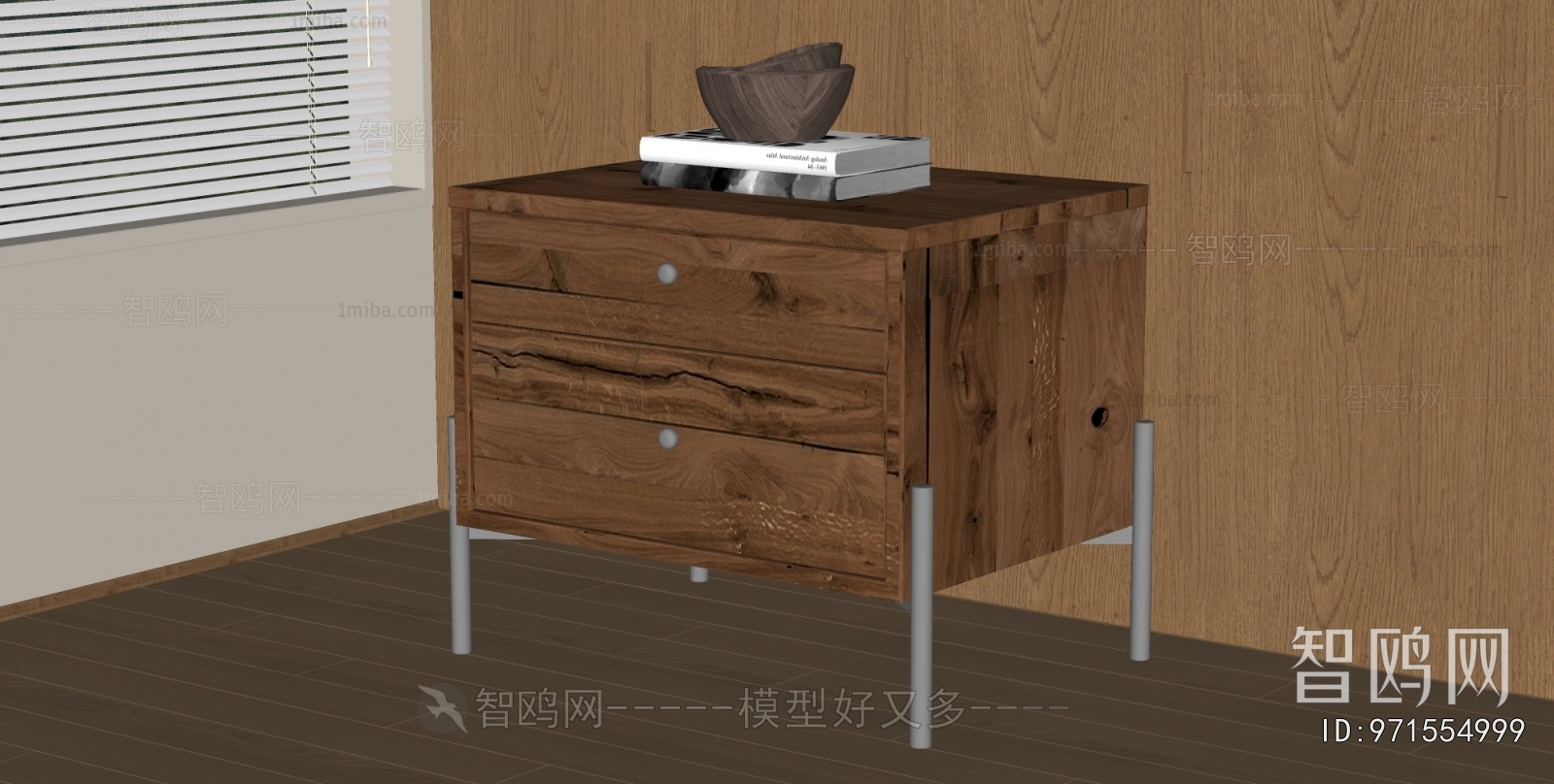 Modern Bedside Cupboard